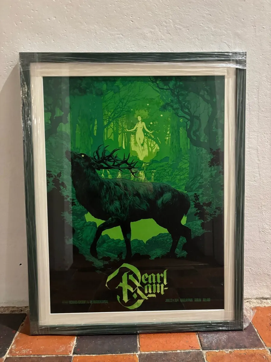 Pearl Jam Dublin Poster - Image 1