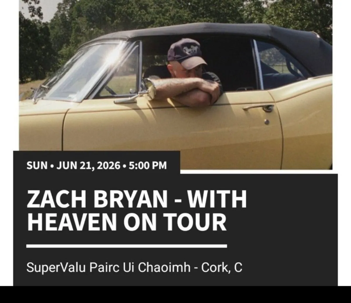 Zach Bryan tickets Sunday 21st