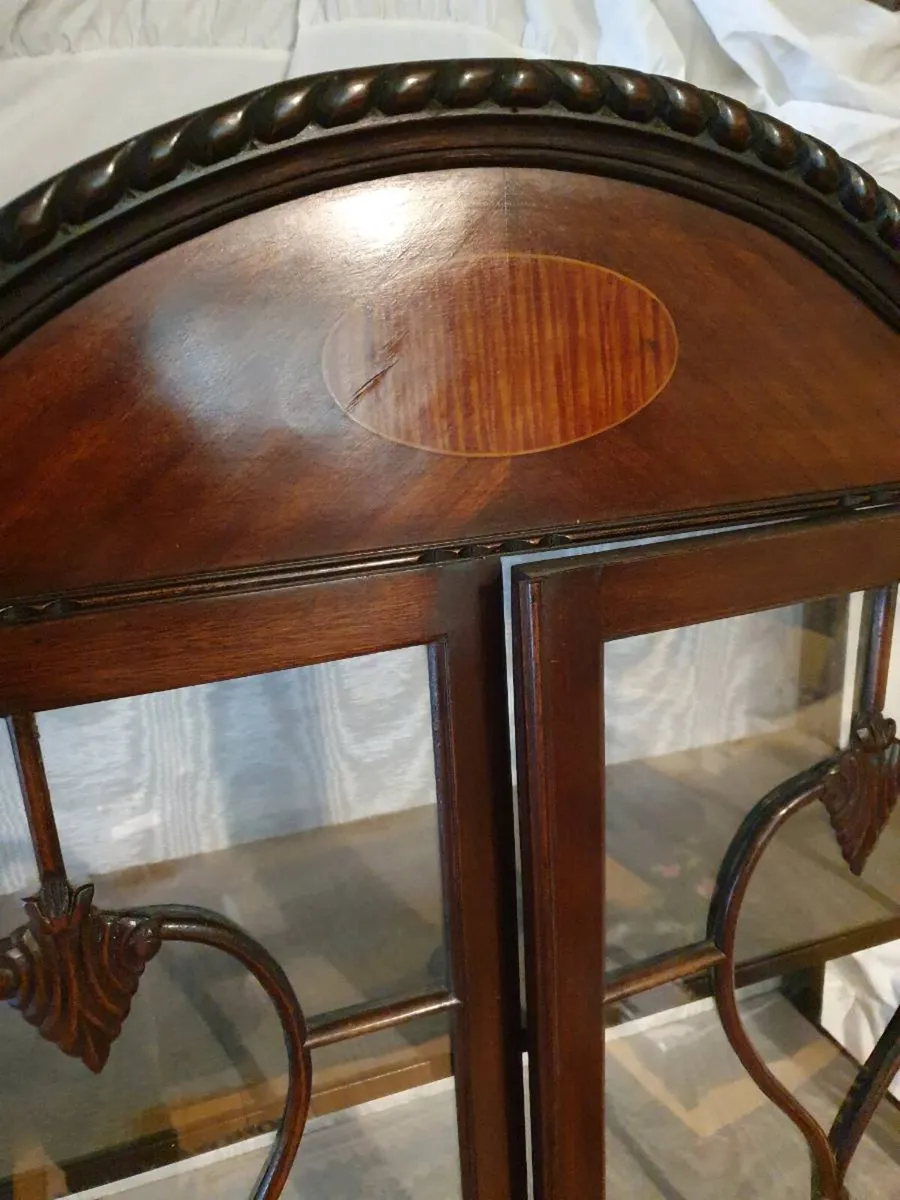 Victorian display cabinet - Image 2