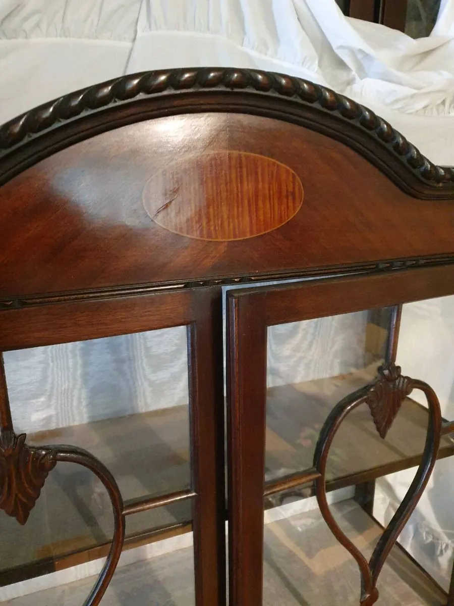 Victorian display cabinet - Image 3