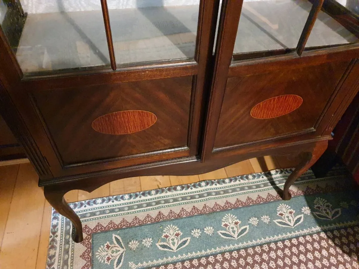 Victorian display cabinet - Image 4