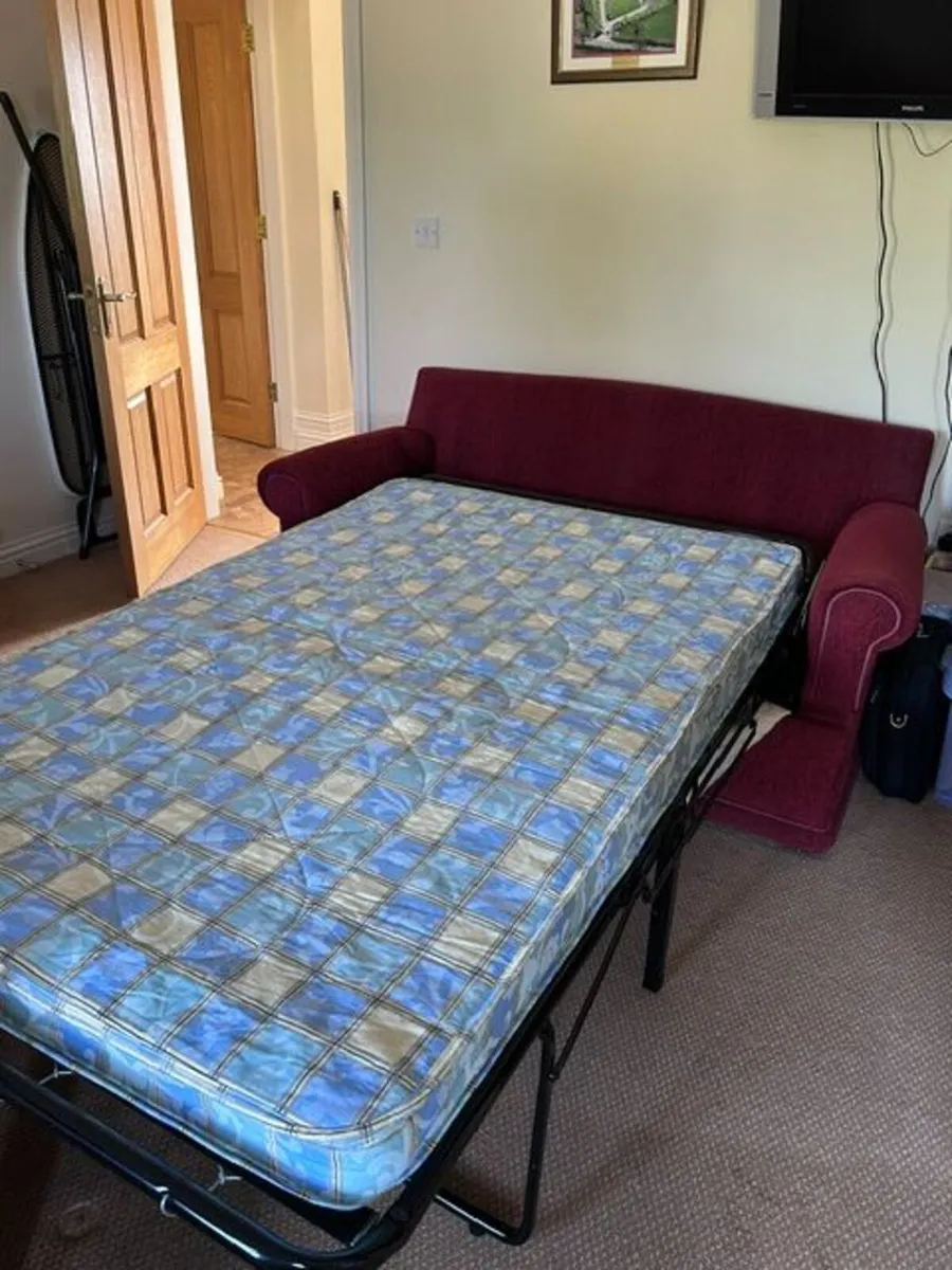 Two Seater Sofa Bed - Excellent Condition - Image 3