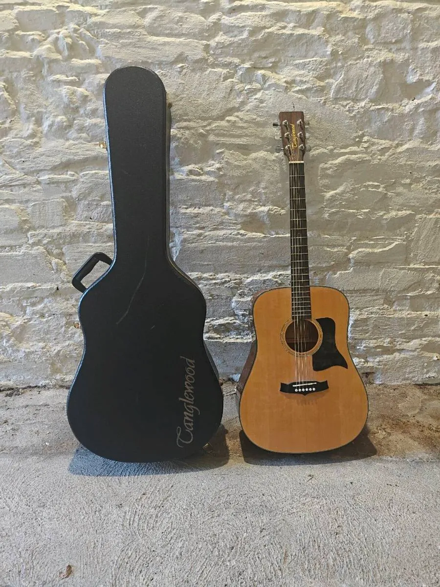 Tanglewood Acoustic Guitar & Hardcase - Image 2