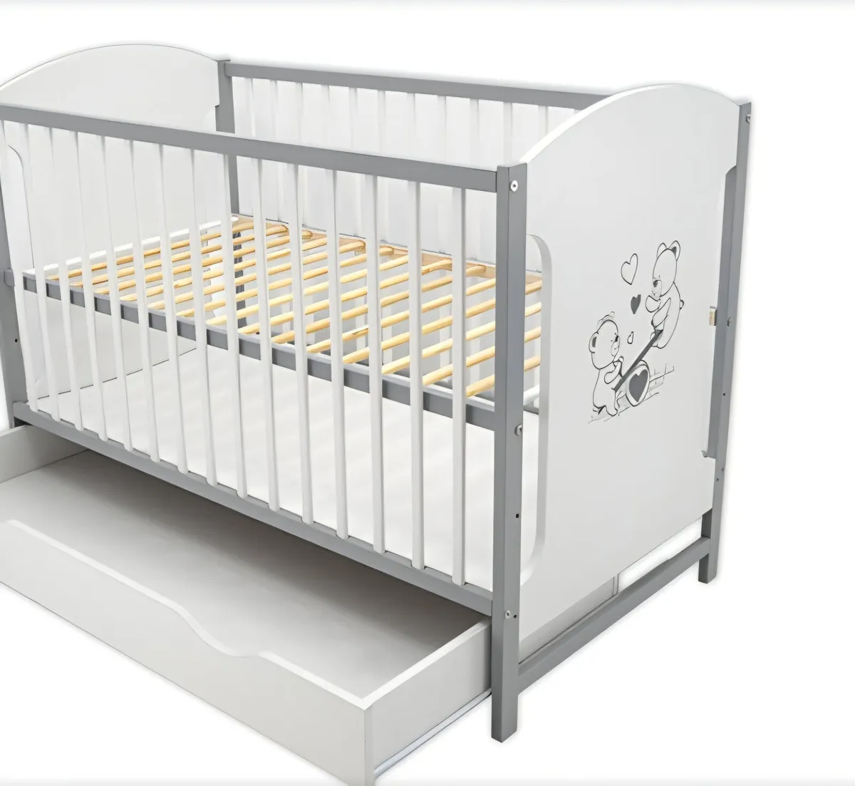 Baby cot bed 2 in 1 - Image 2