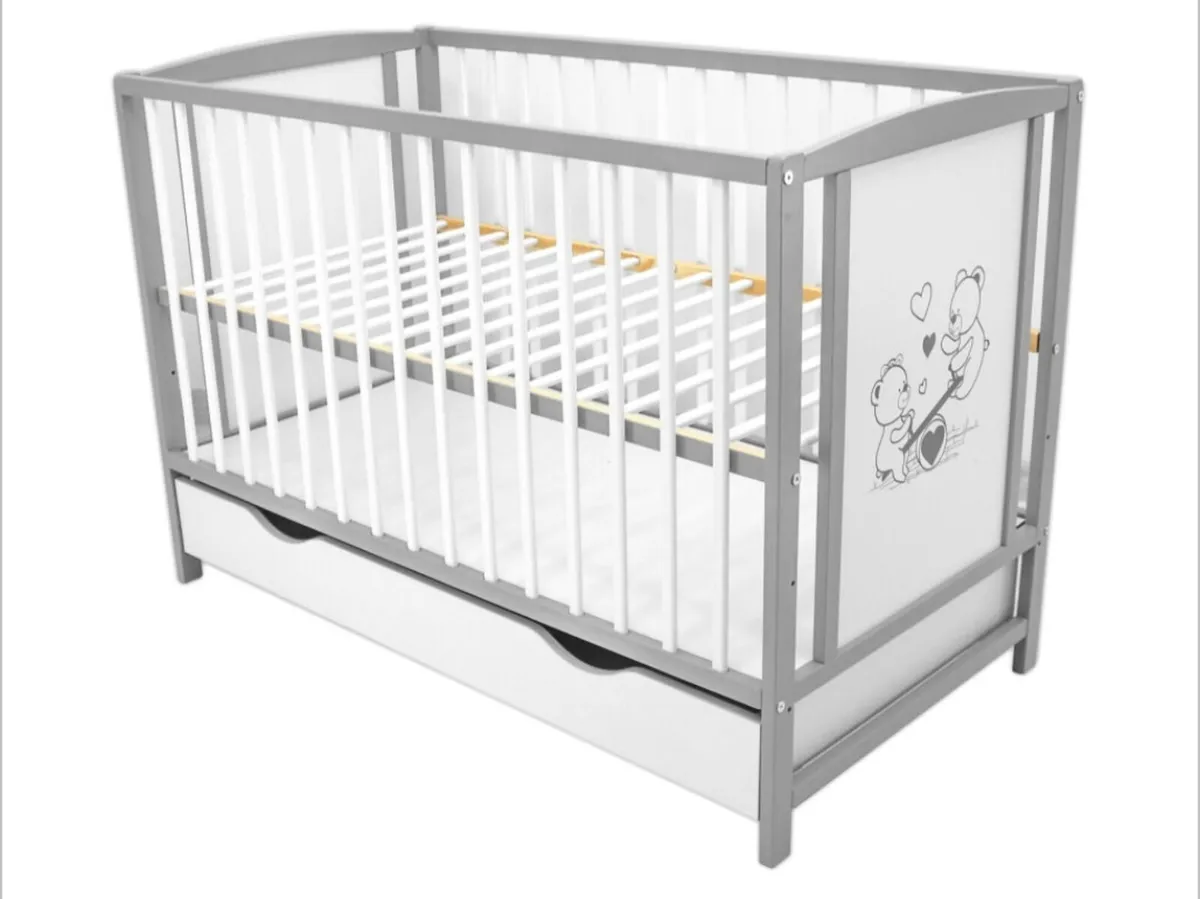Baby cot bed 2 in 1 - Image 3