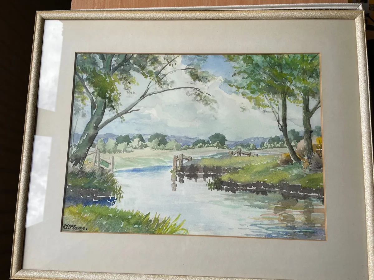 3 Original Watercolour Paintings - Image 1