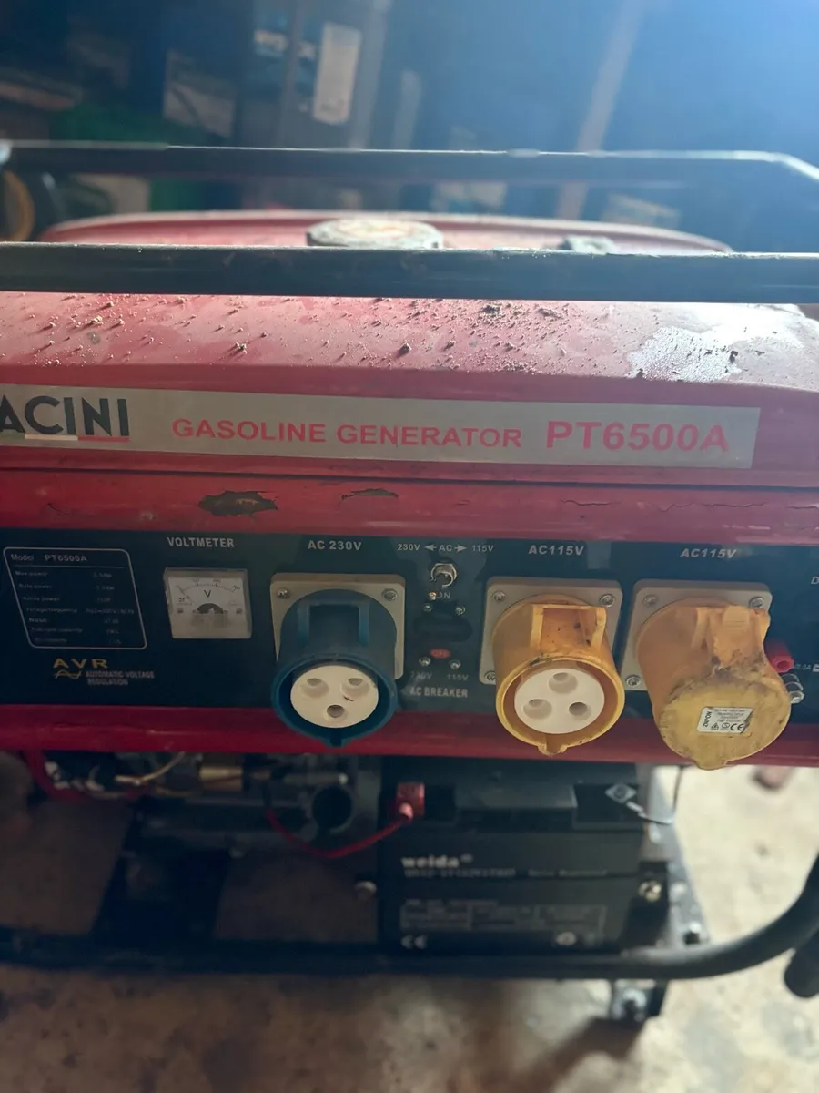 Pacino 6.5 kva generator - Image 2