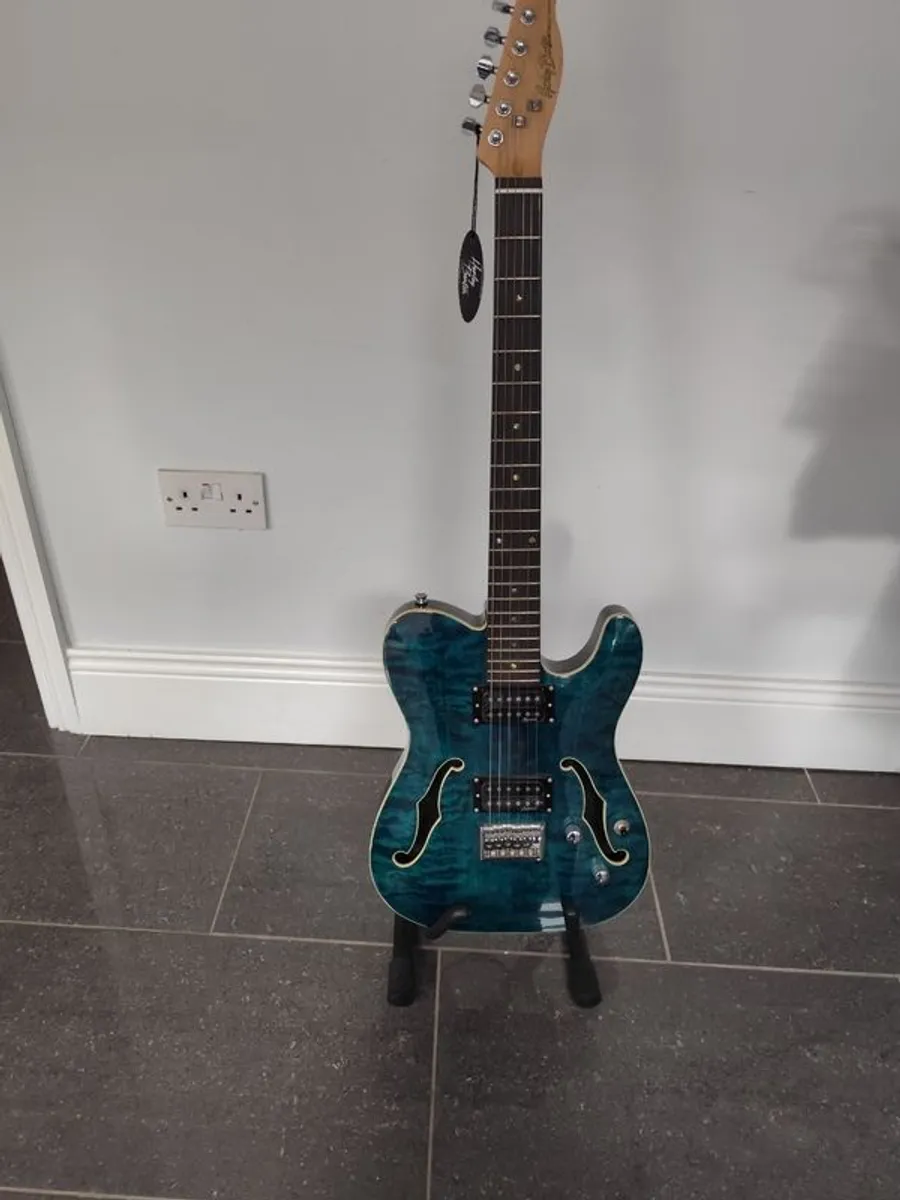 Harley Benton electric guitar - Image 1