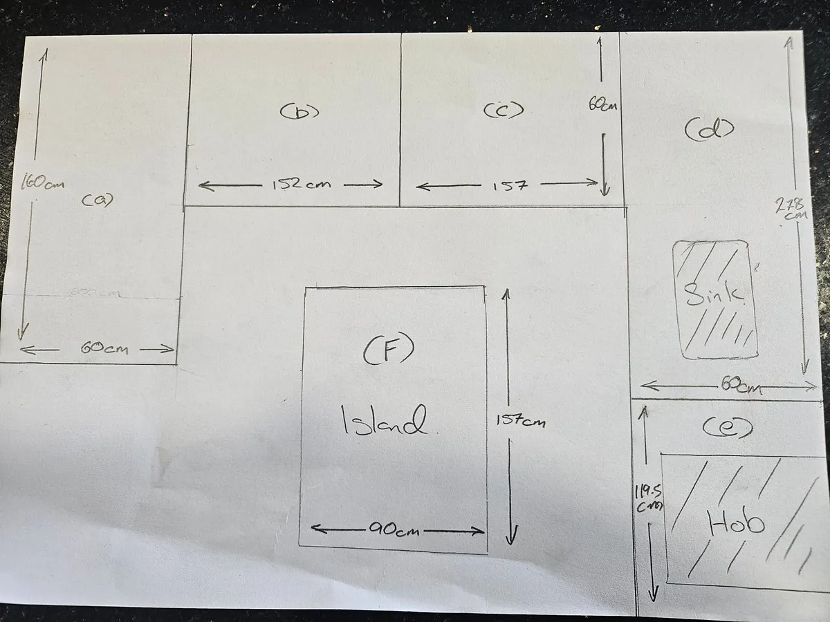 Black Granite Worktop - Image 4