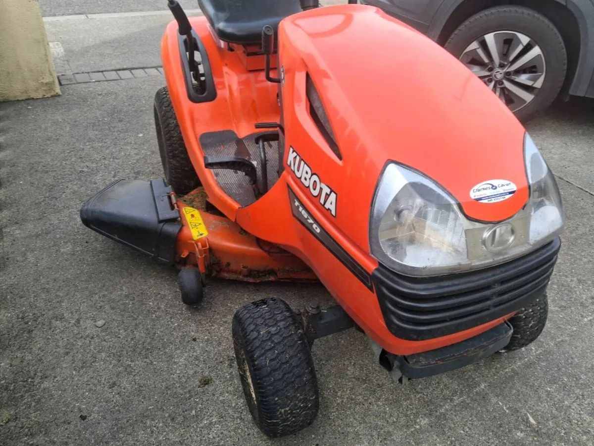 Kubota mulcher lawnmower - Image 2