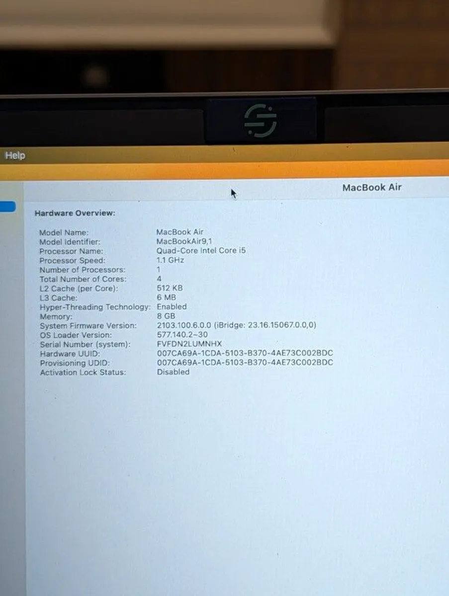 MacBook Air 2020 (Intel i5) - Image 4