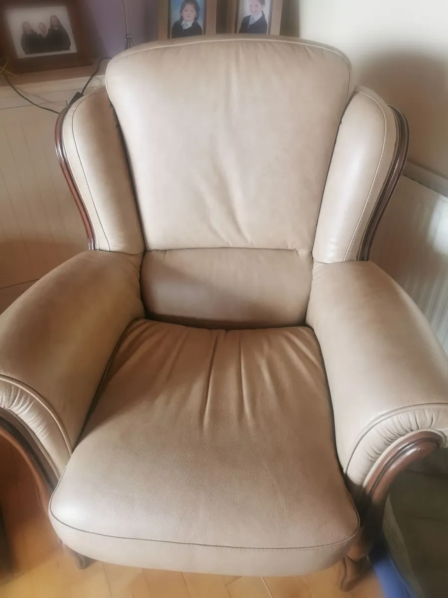 Couch and 2 arm chairs for sale - Image 1