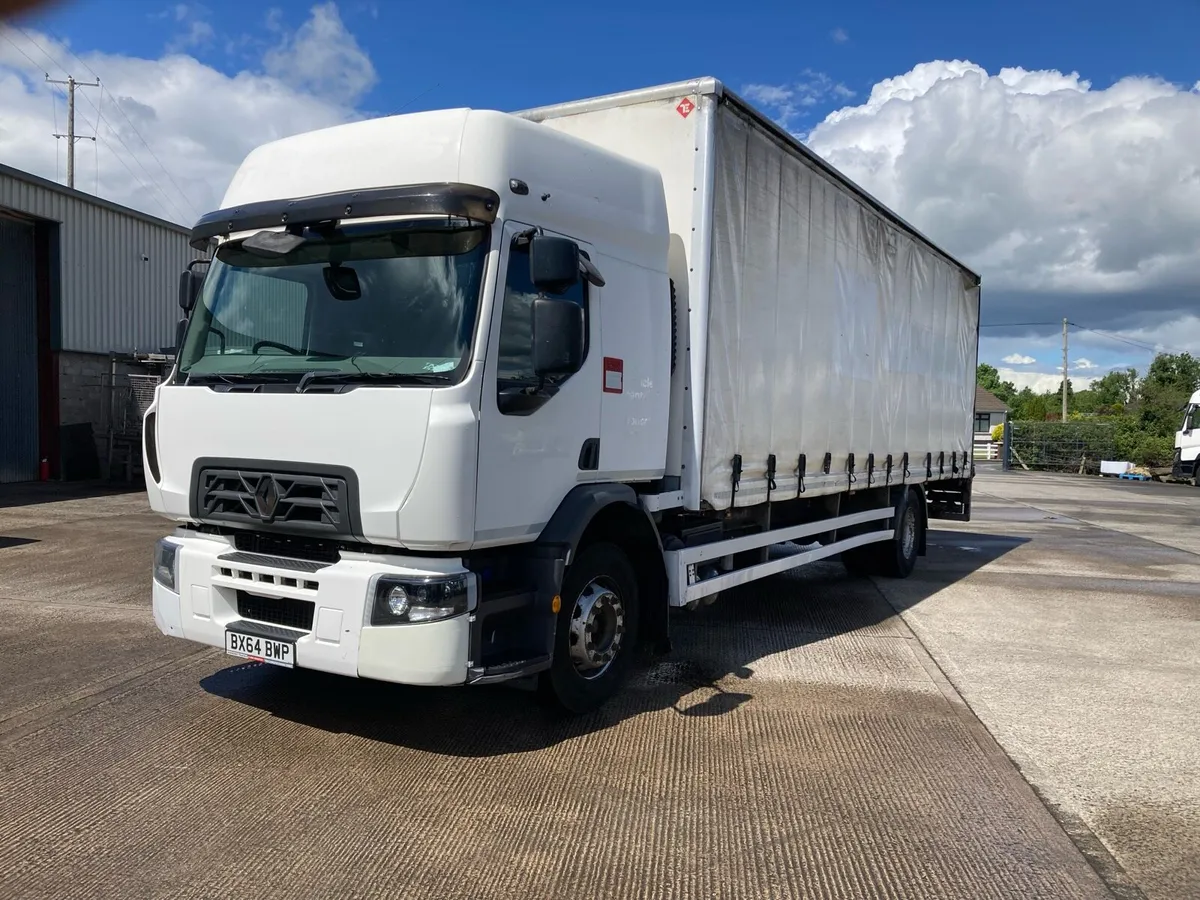 2014 Renault D range 18 ton curtainside - Image 2