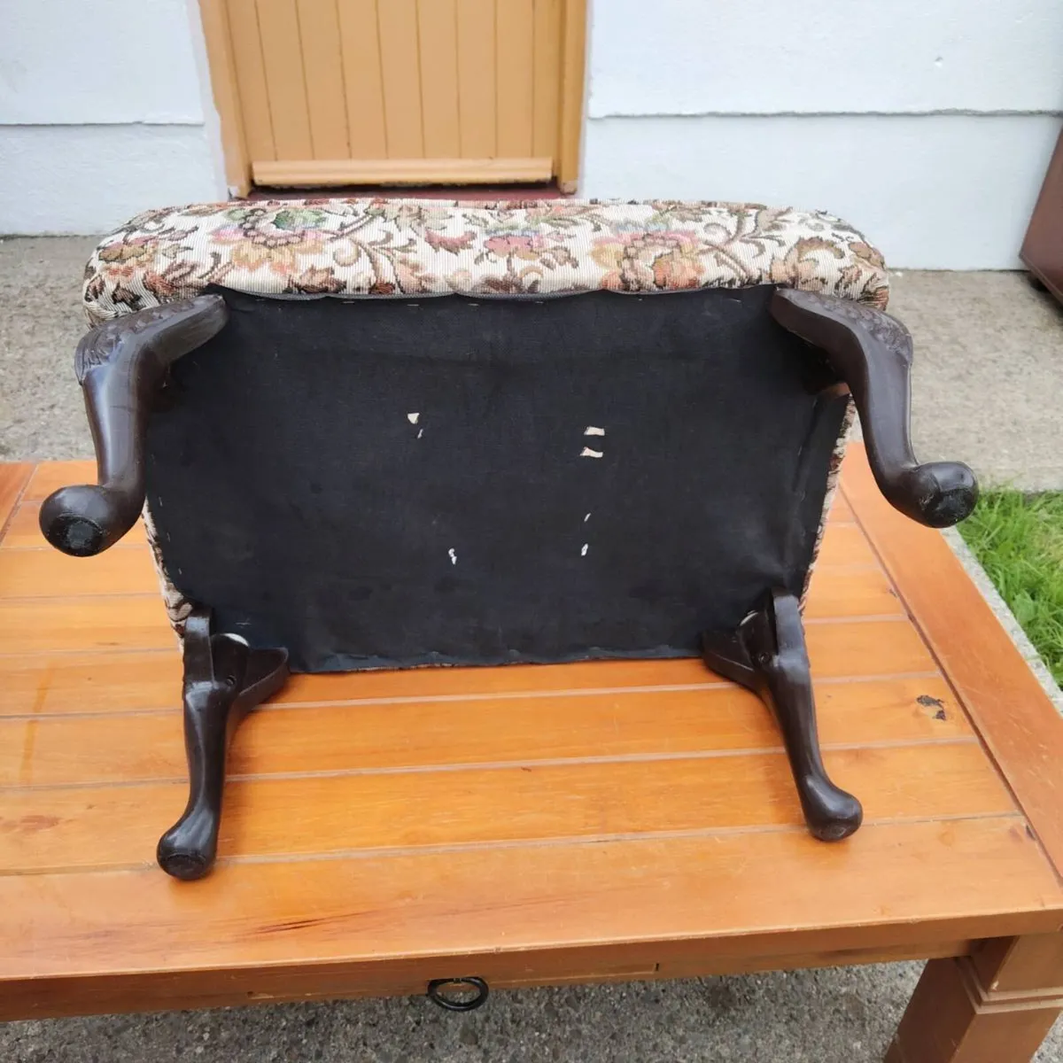 Antique Stool - Image 3