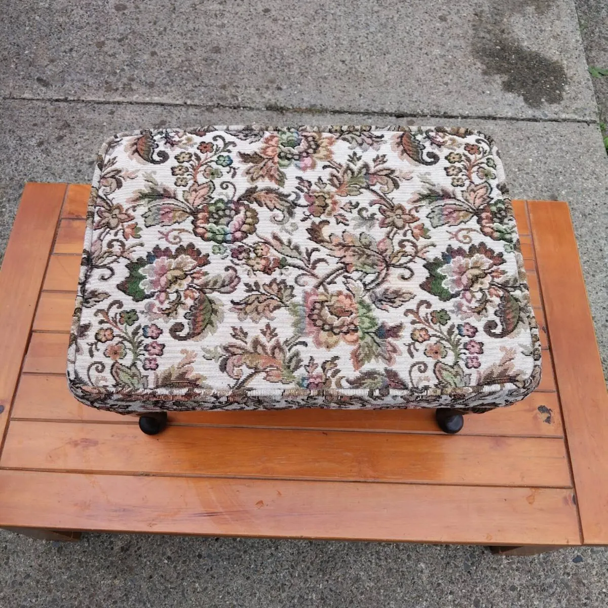 Antique Stool - Image 2