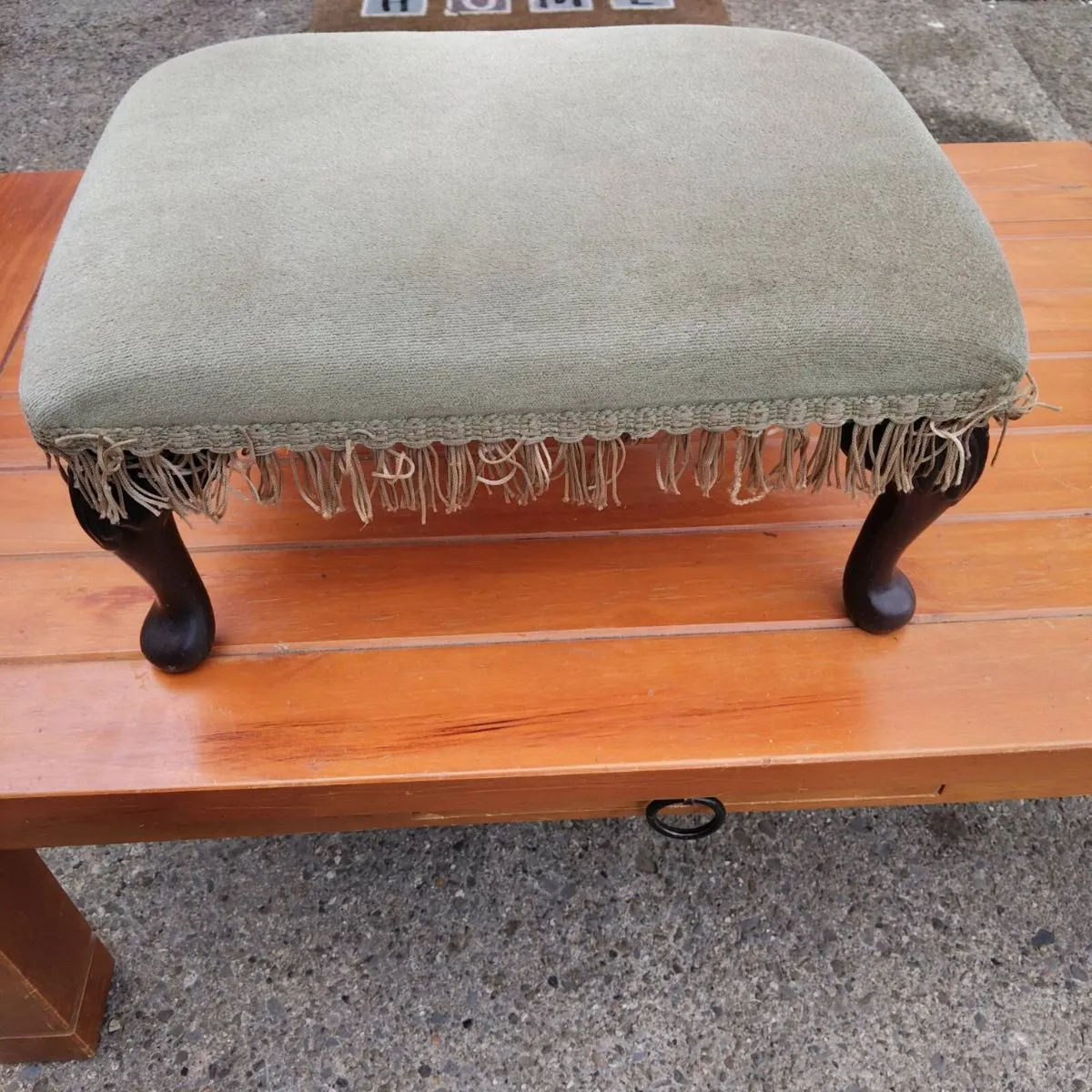 Antique stool - Image 1