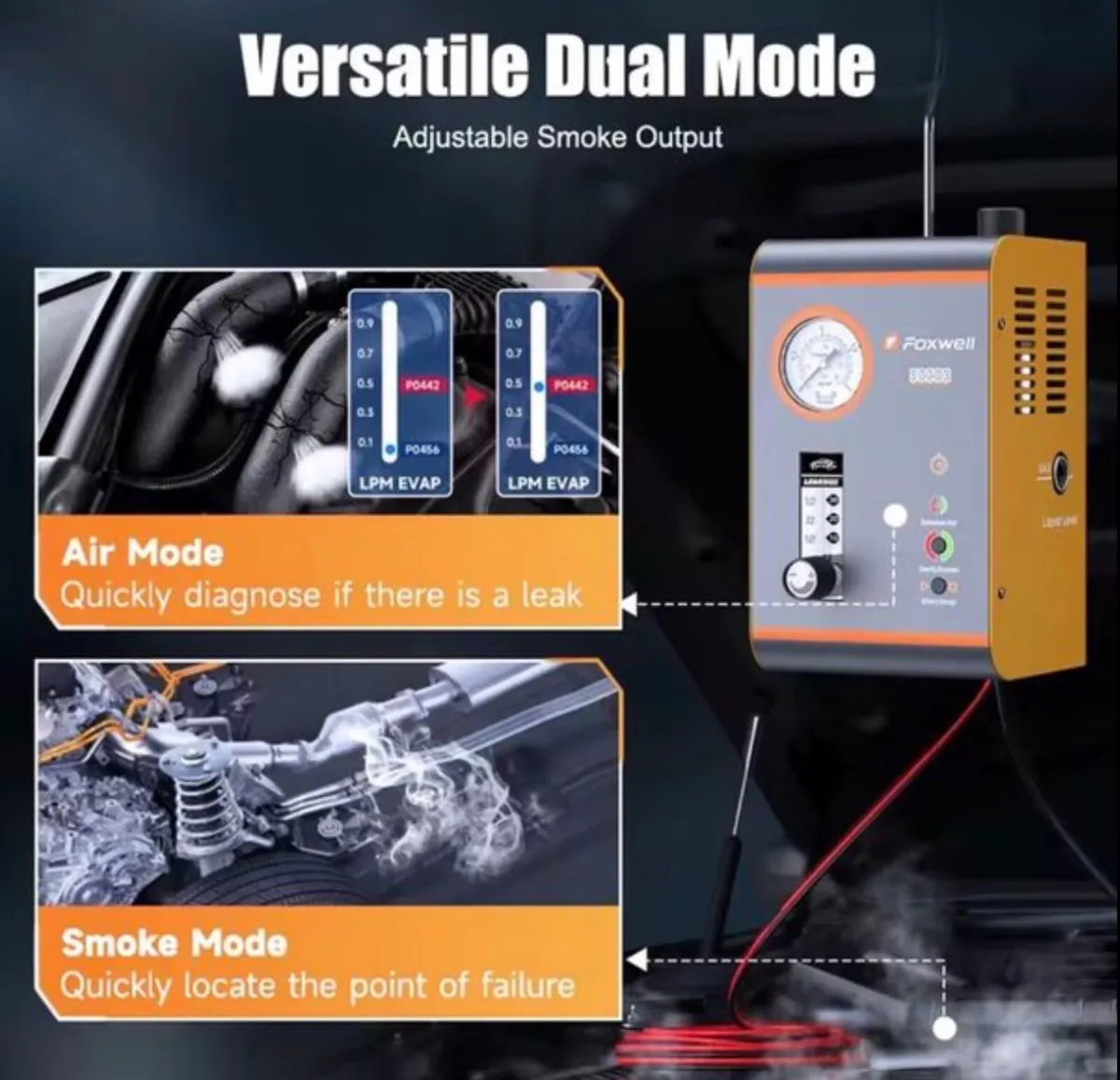 FOXWELL SD203 Smoke Machine Automotive NEW - Image 4