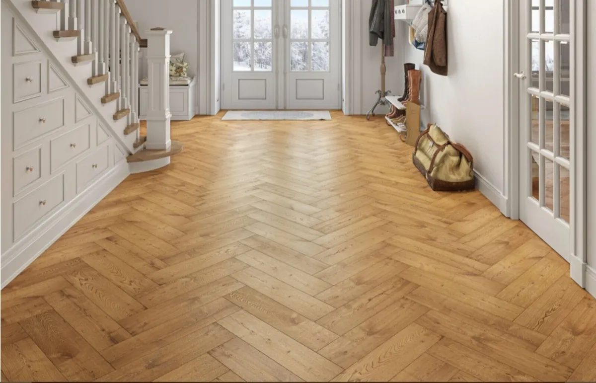 Brand new laminate flooring