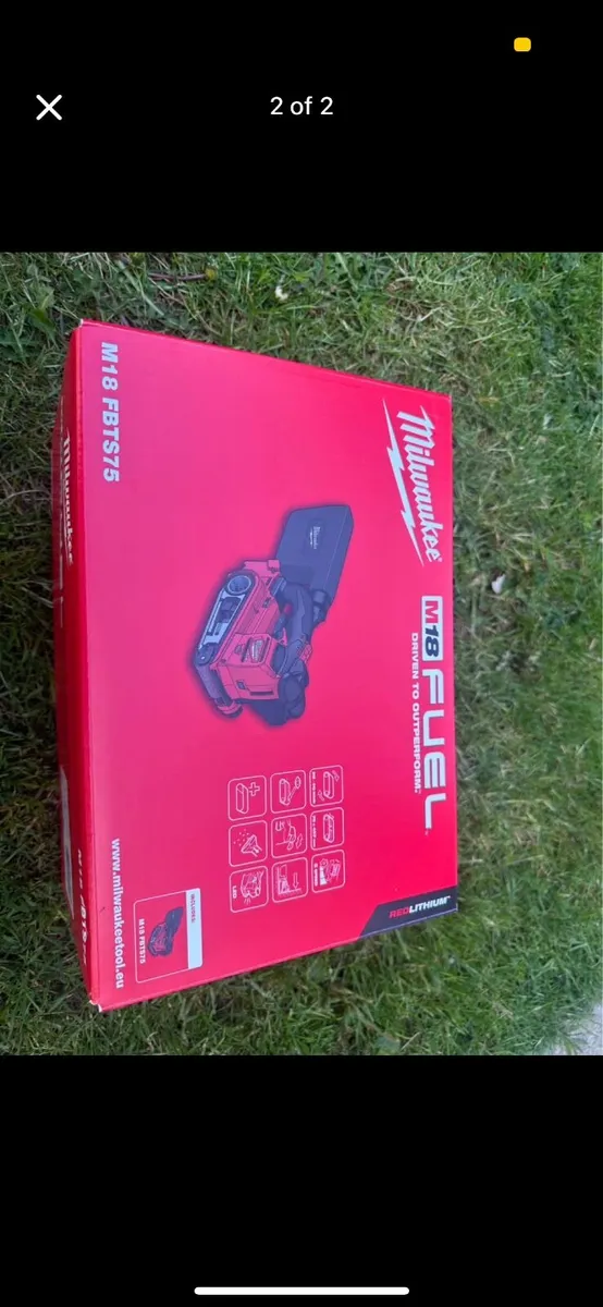 Milwaukee Belt Sander - Image 2