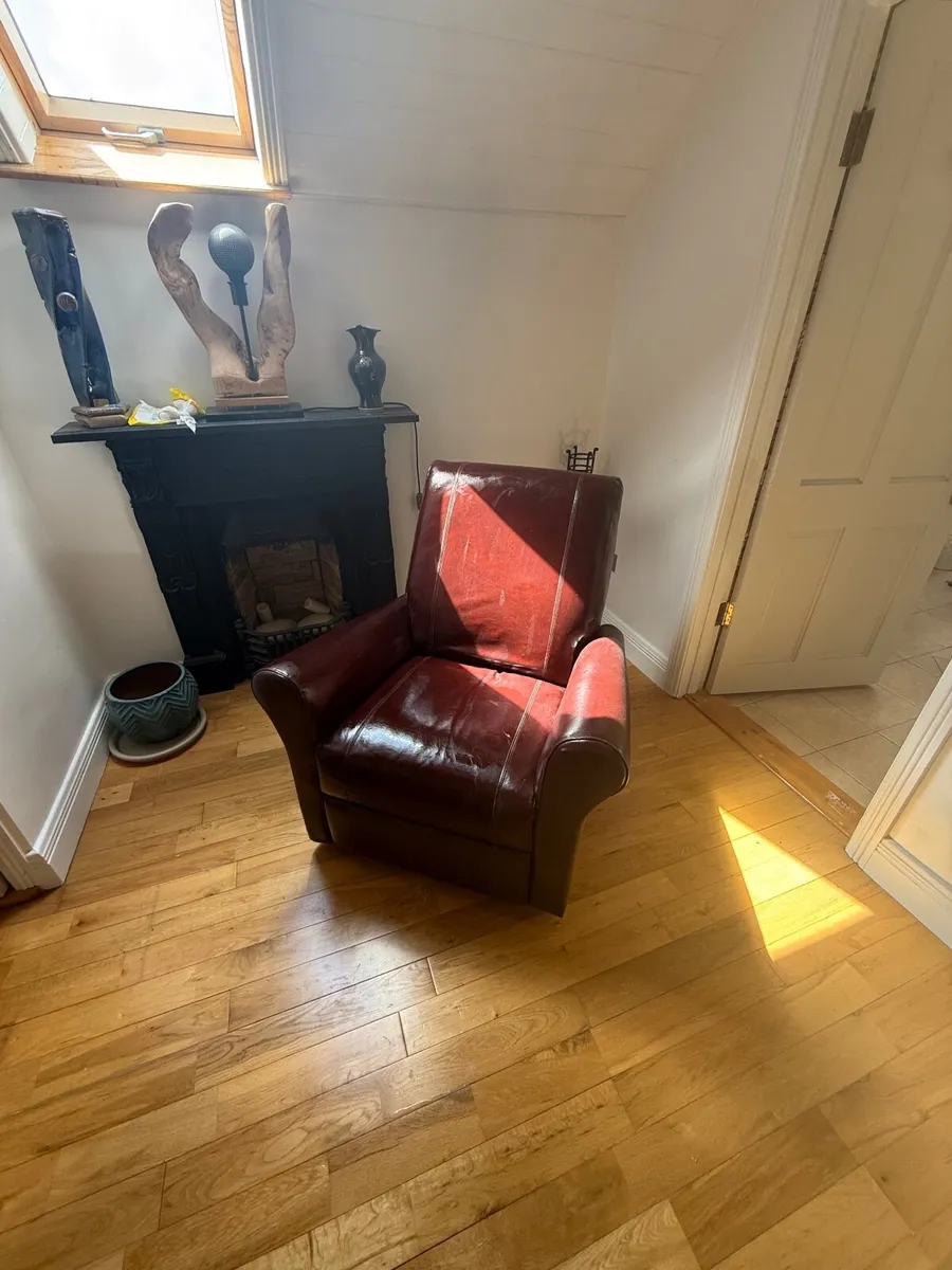 Leather Reclining Chair - Image 2