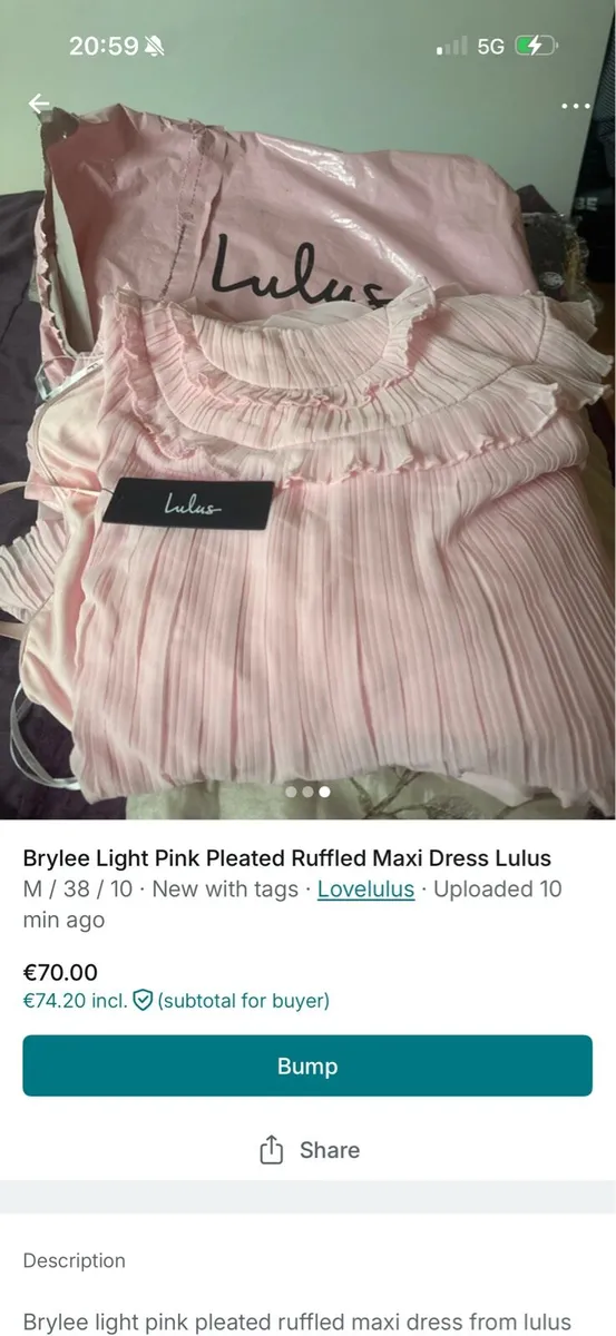 Lulus Brylae pink dress - Image 3