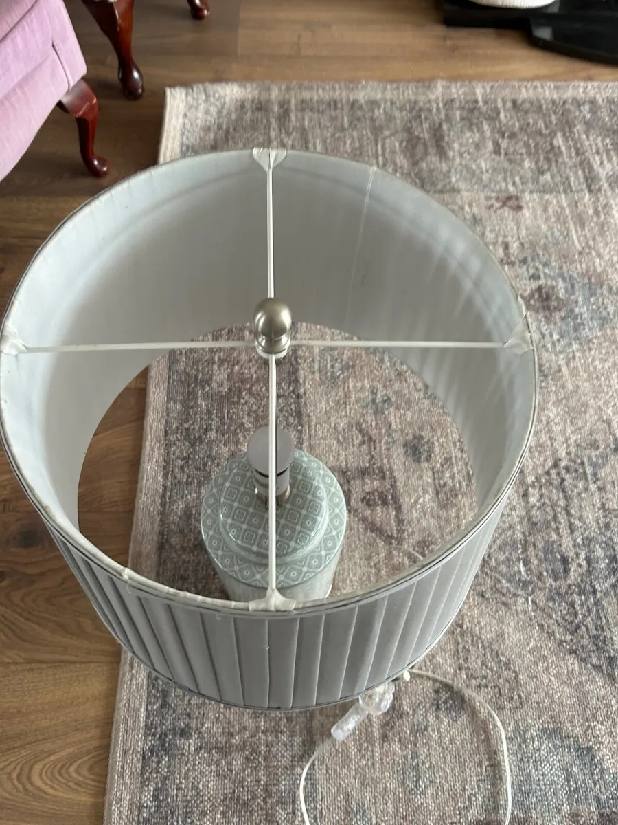 Grey Tall Lamp - Image 1