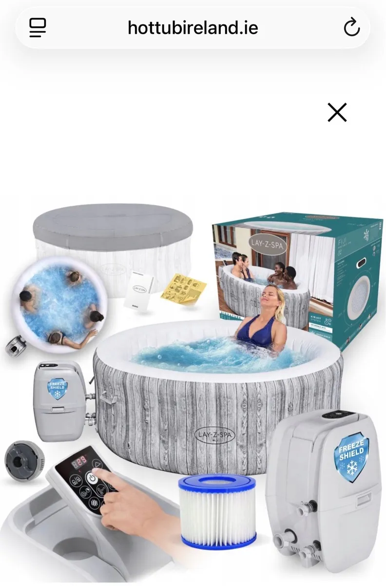 Lay-Z-Spa Fiji AirJet™ Hot Tub (4–6 Person) - Image 1