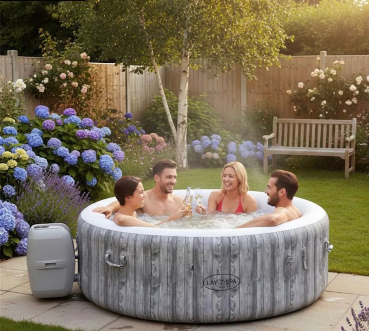 Lay-Z-Spa Fiji AirJet™ Hot Tub (4–6 Person) - Image 2
