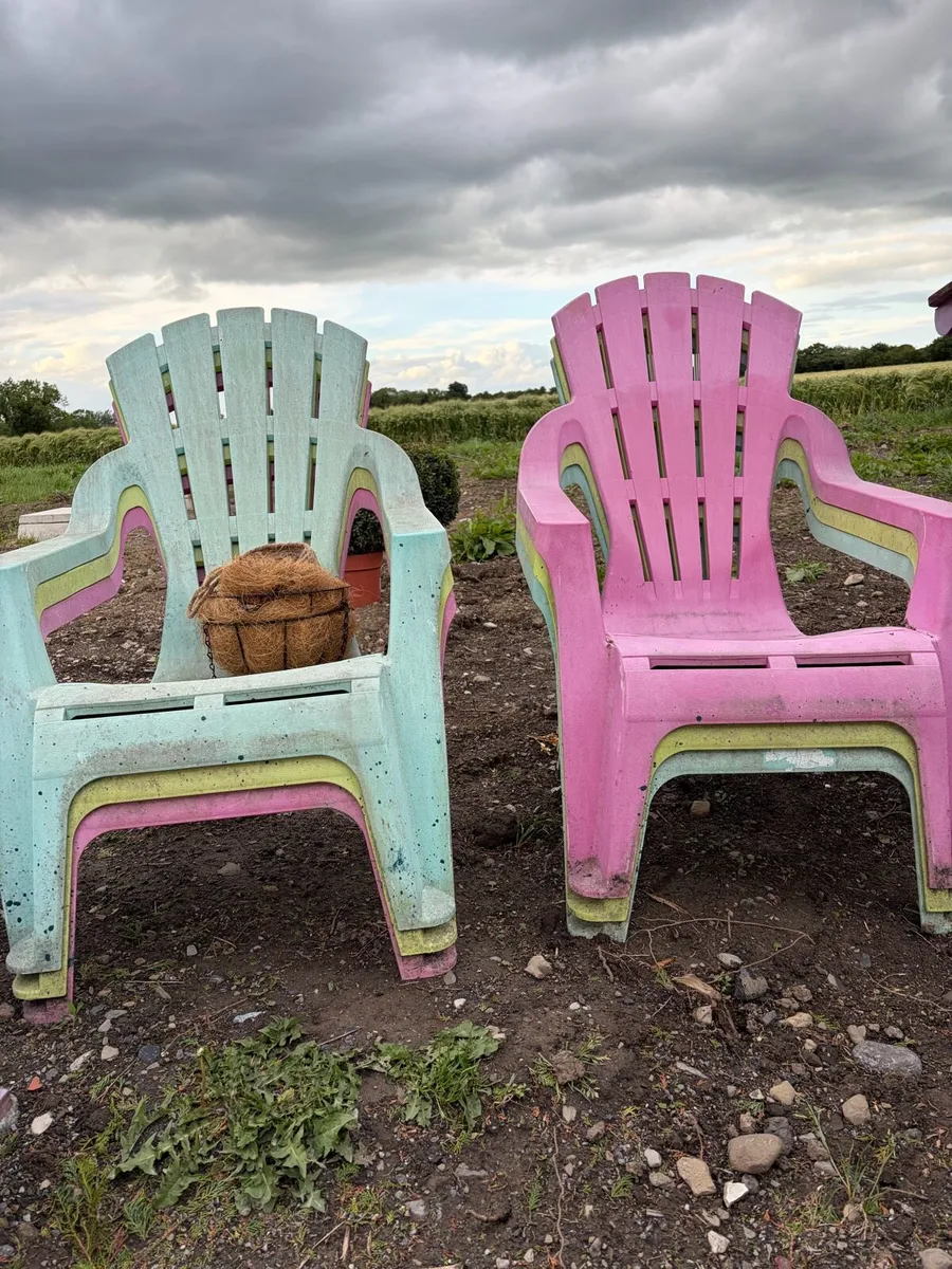 x6 garden chairs - Image 2