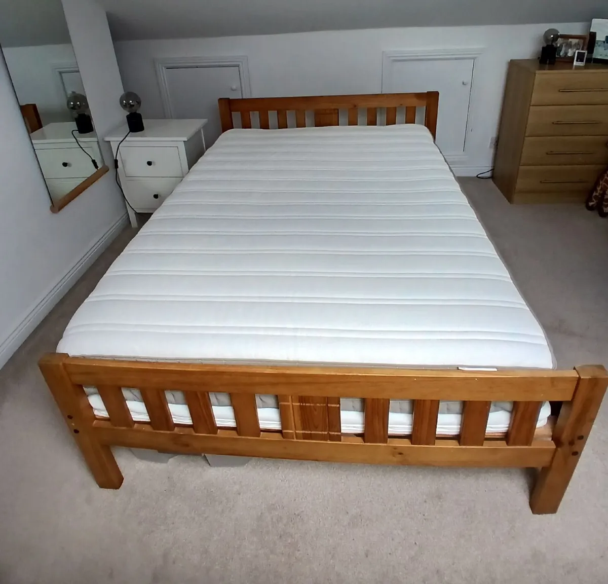 Bed Frame and mattress - Image 1