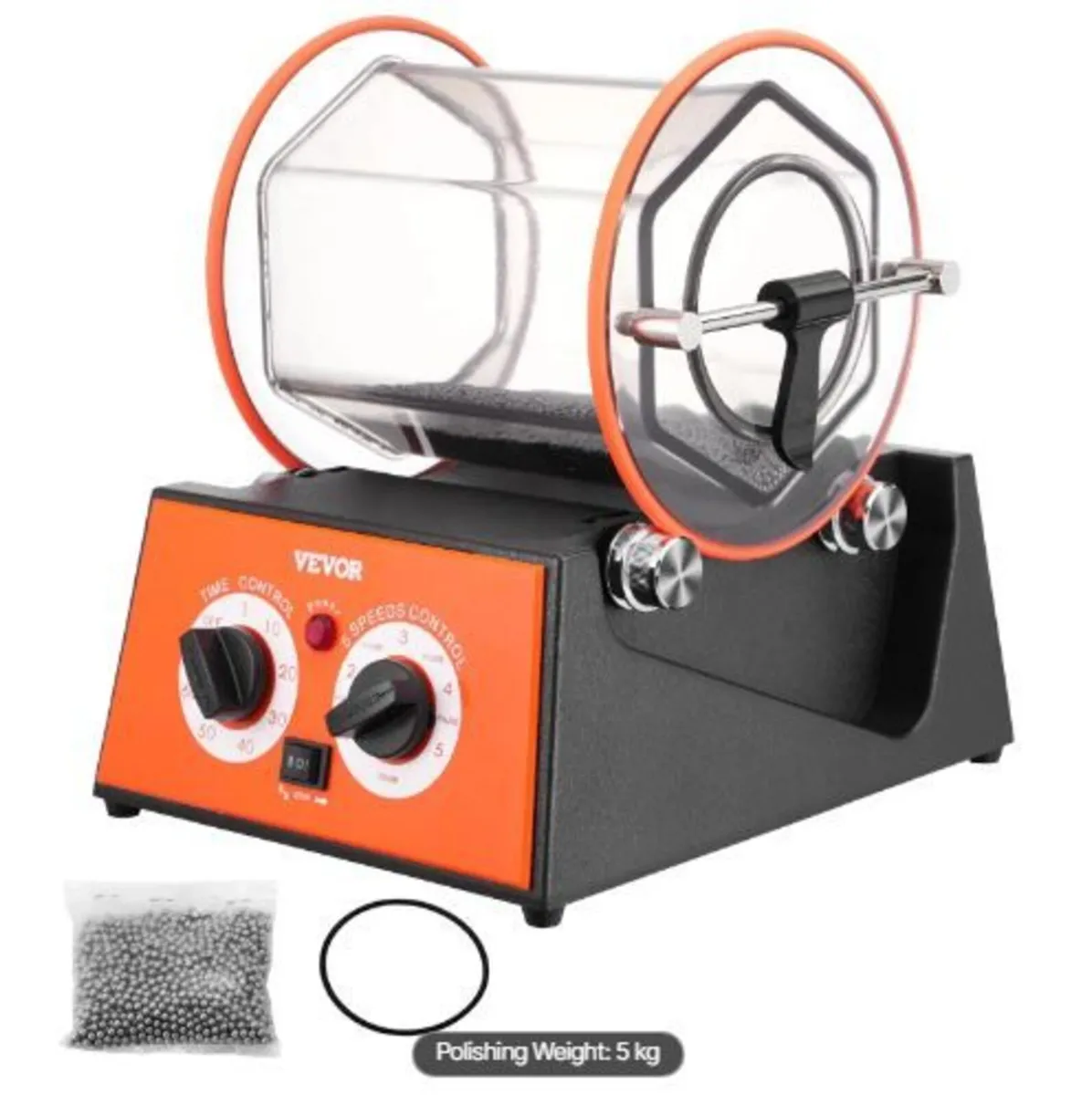5kg Rotary Tumbler Surface Polisher Jewelry - Image 2