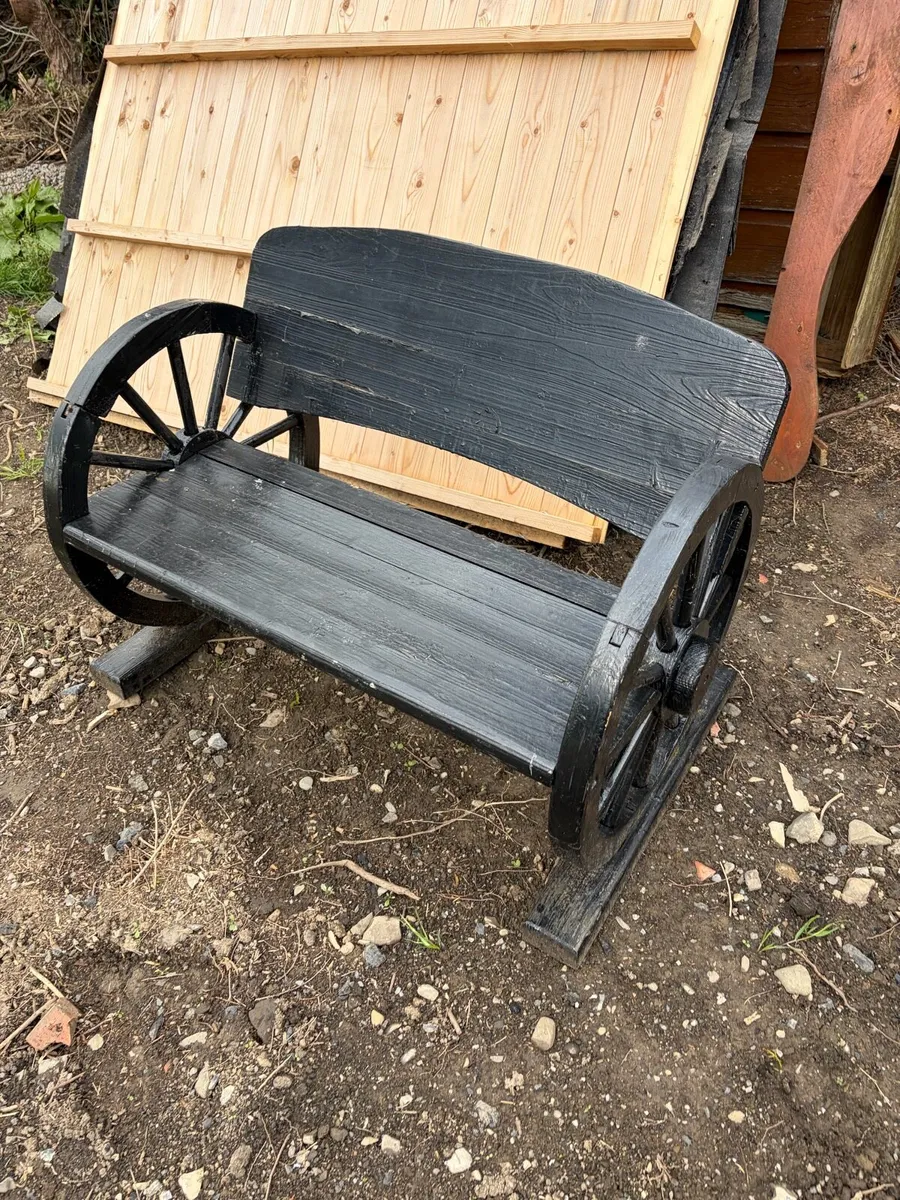 wooden garden bench €80 - Image 2