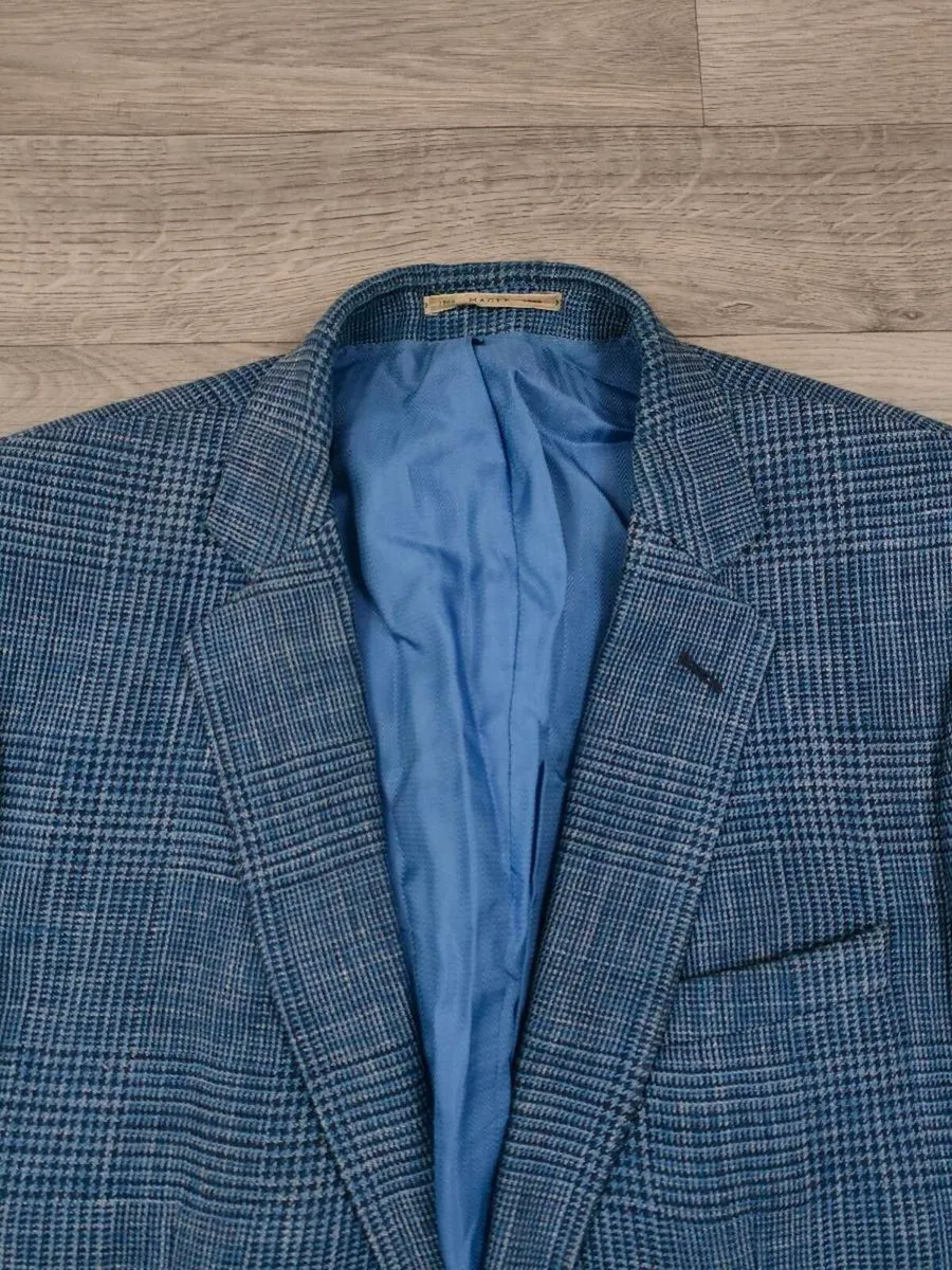 Magee Linen & Silk Blend Donegal Tweed Blazer 40R - Image 2