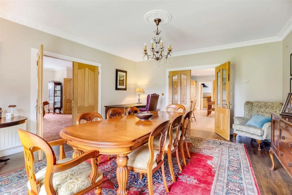 Table and 8 Chairs