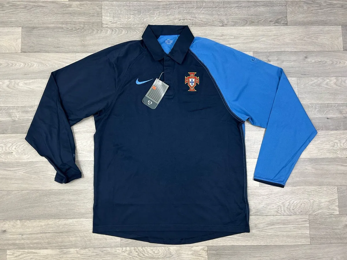 New Vintage 2003 Nike Portugal Long Sleeve Top M - Image 1