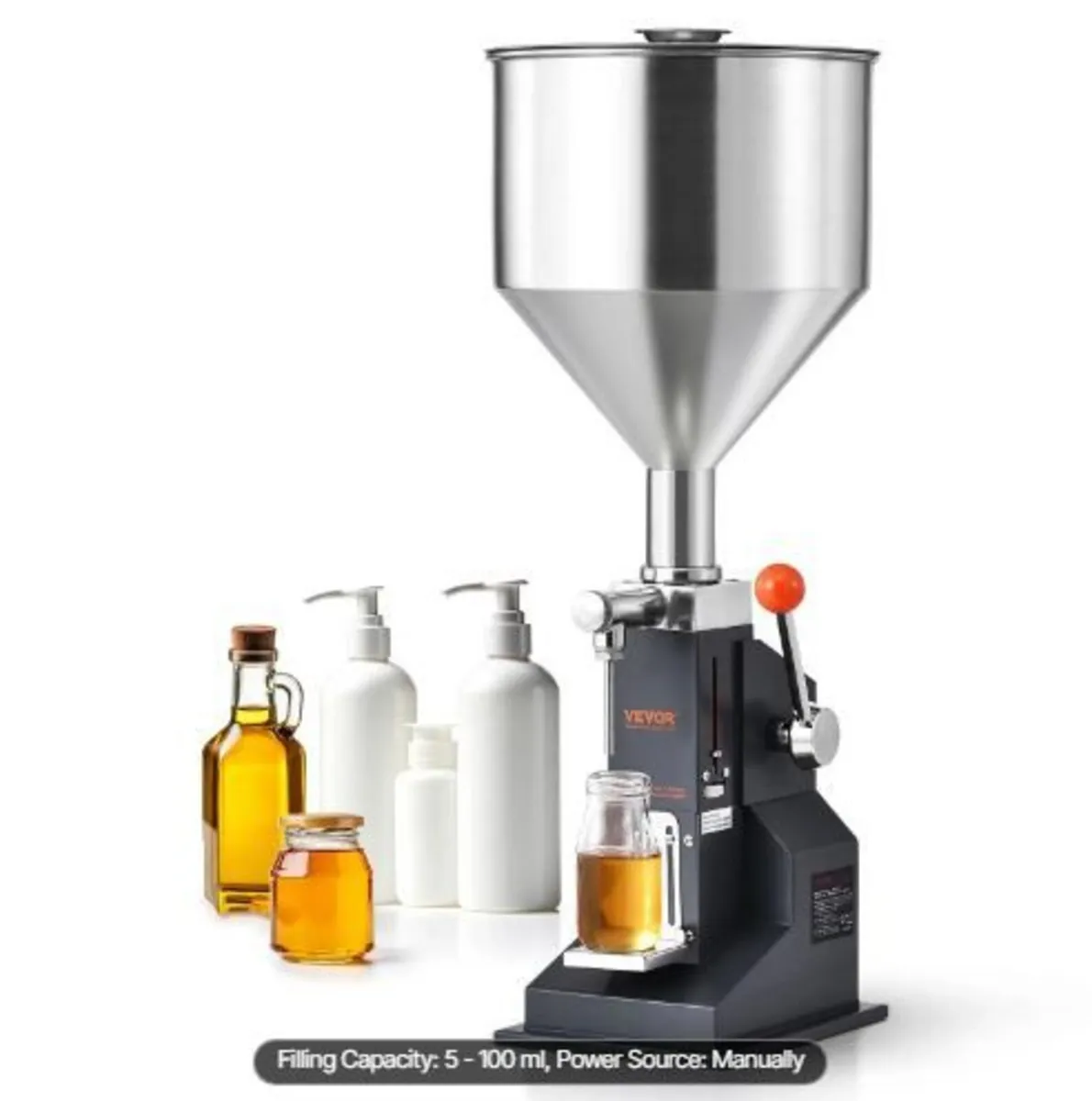 Manual Paste Liquid Filling Machine, 5-100ml - Image 4