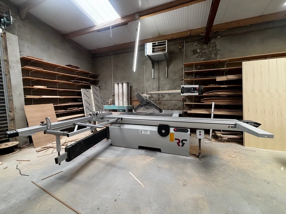 Robland Z400 X1 Sliding Table Panel Saw - Image 1