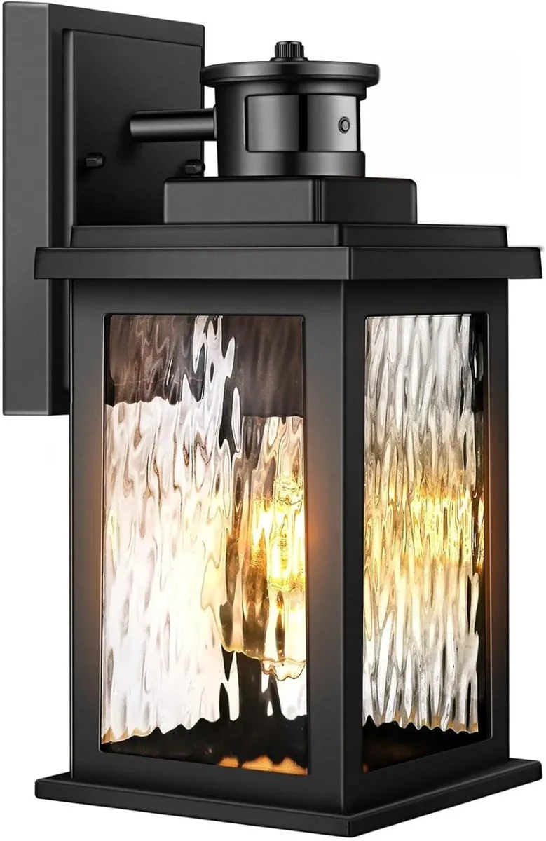 Outdoor Wall Lights with Motion Sensor Dusk to - Image 1