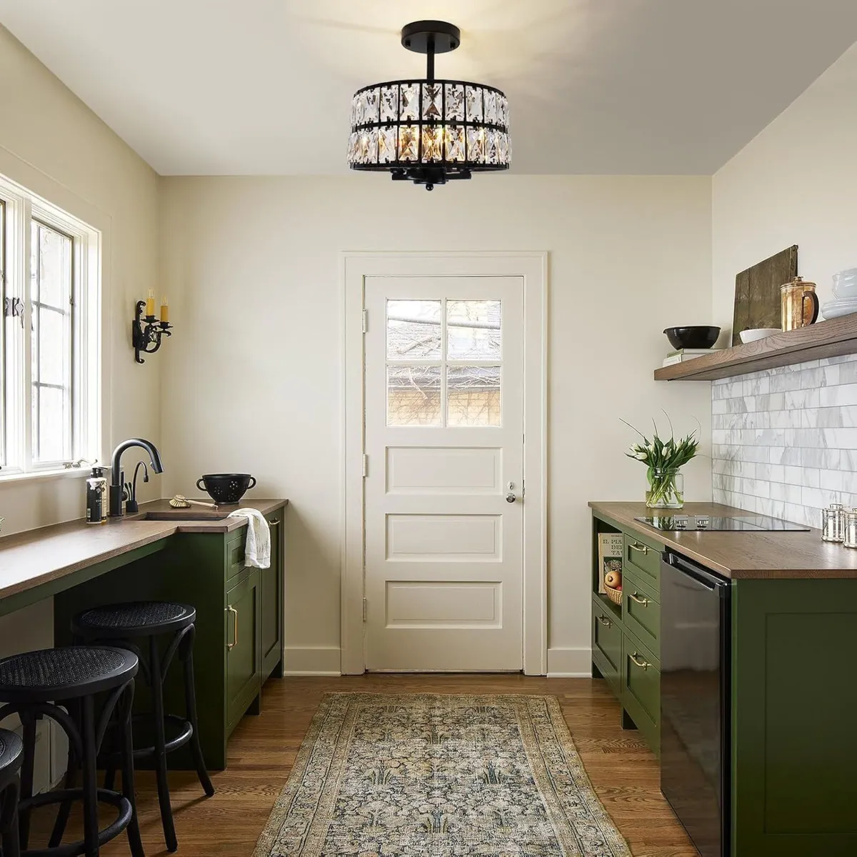 4-Light Crystal Chandeliers Ceiling Lights Living - Image 4