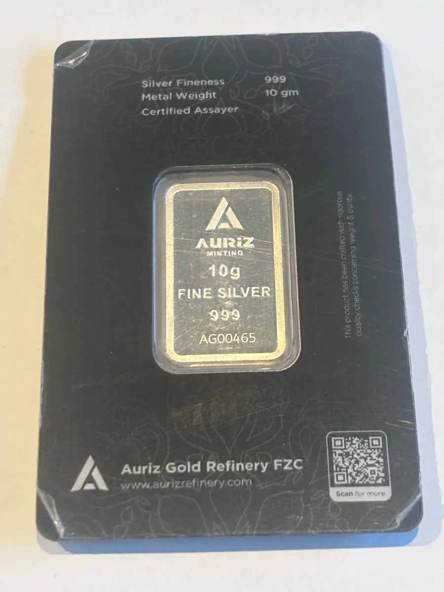 10g Silver bar  ( Bullion ) - Image 2