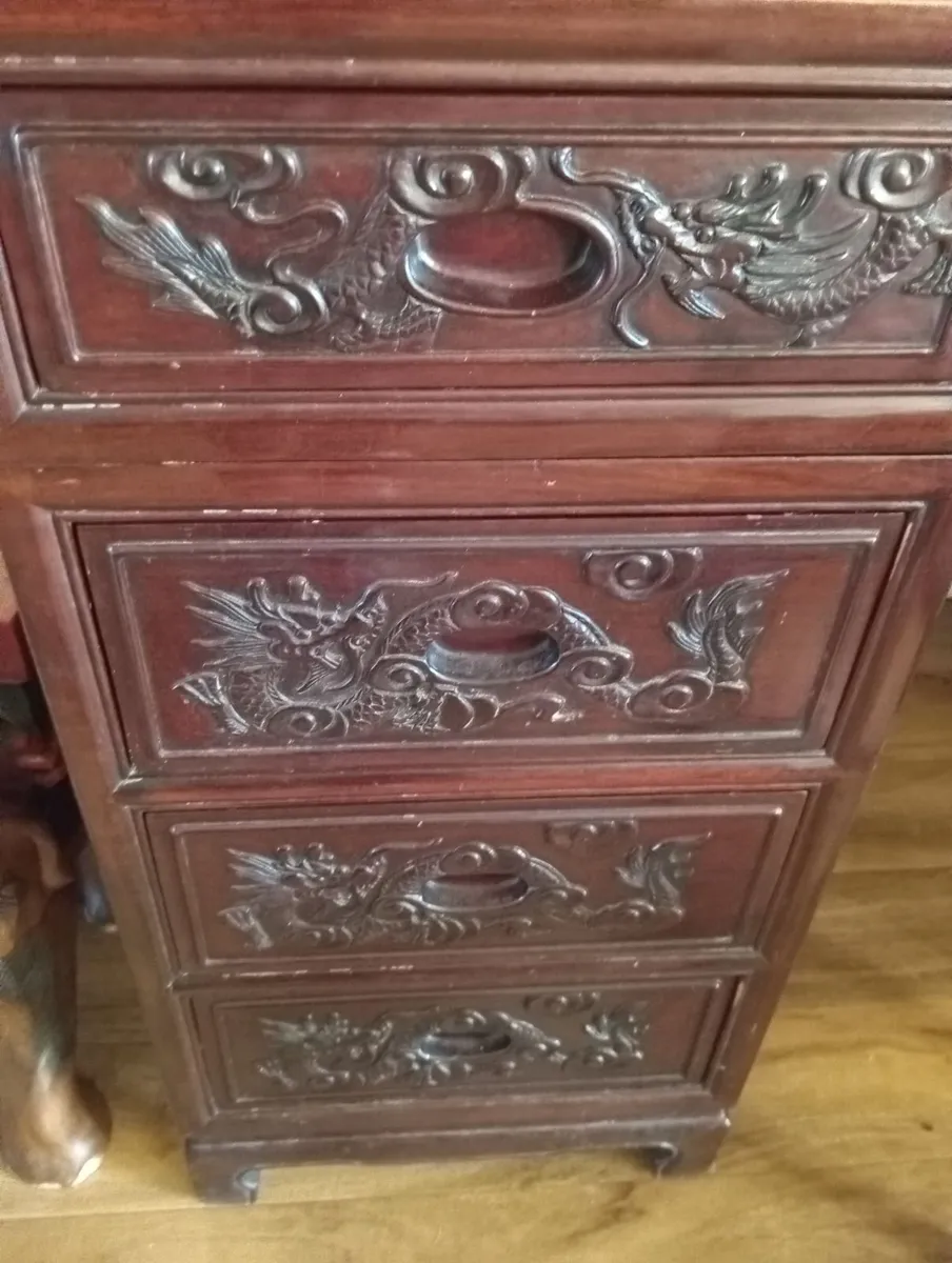 Desk antique Chinese - Image 3