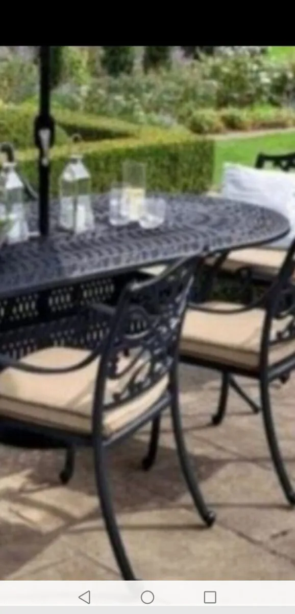 *CLEARANCE**Brand New Hartman,6 Seat Cast Alum Set - Image 2