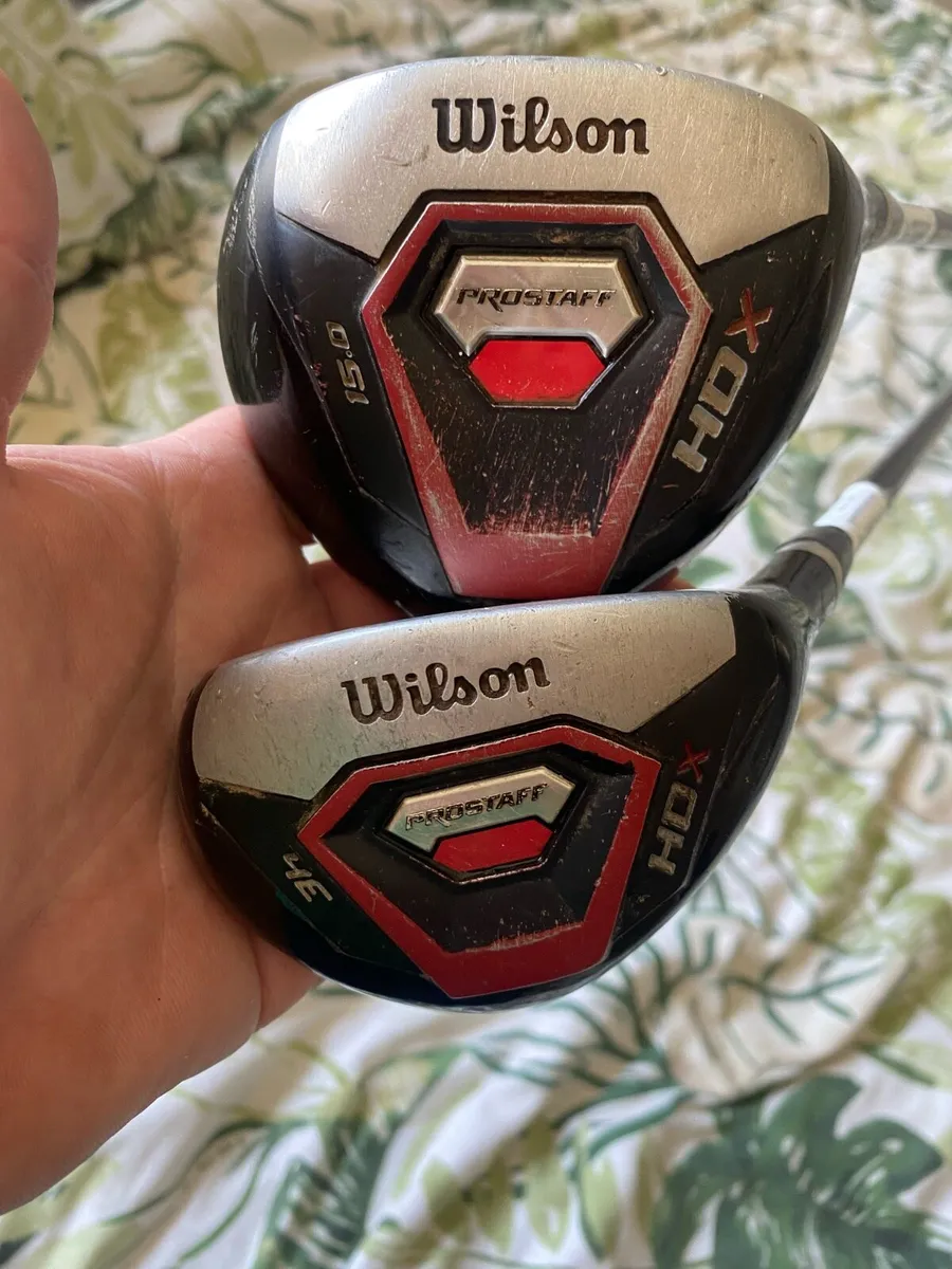 Wilson 3wood  and rescue  clubs - Image 2