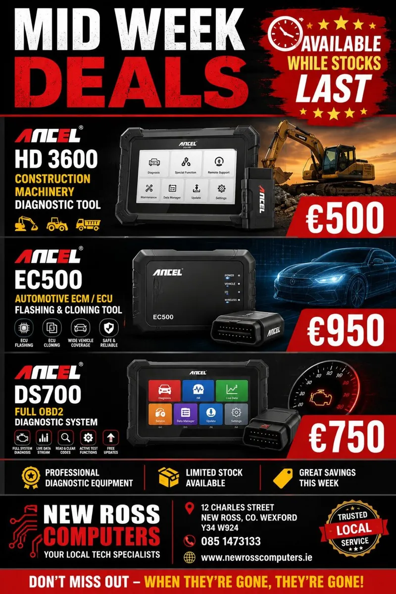 Ancel DS 700 - Full OBD2 Diagnose System - Image 1