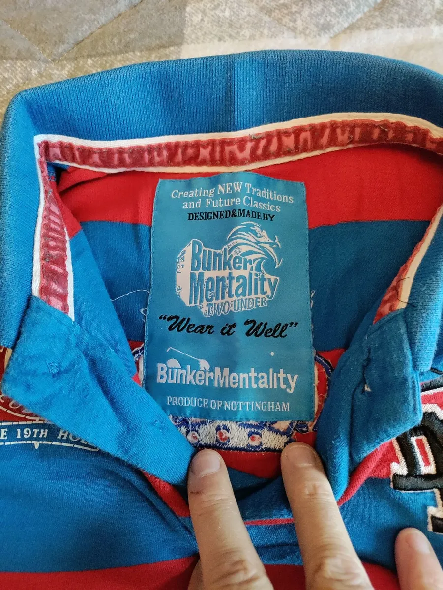 Bunker Mentality Polo shirt L - Image 2
