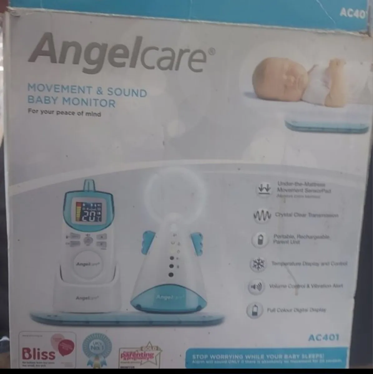 Angela care movements and sounds baby monitor - Image 2