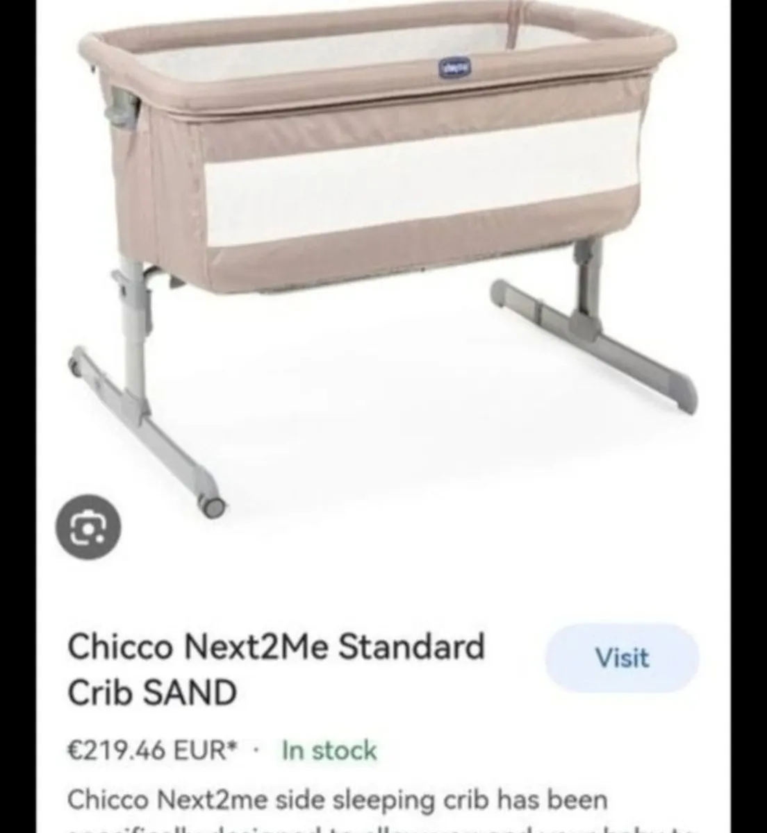 Chicco crib - Image 2