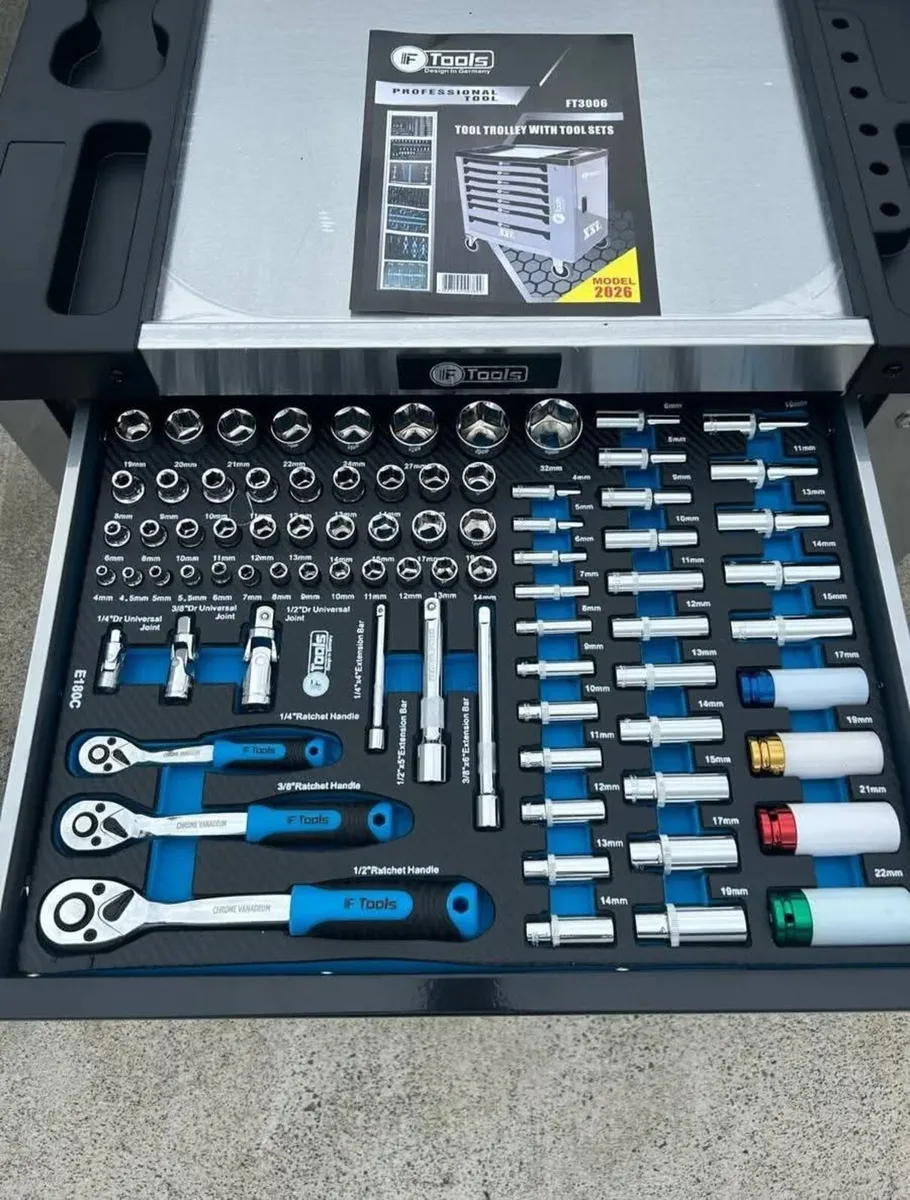 BRAND NEW FTOOLS 7/7 TOOL CABINET - Image 3