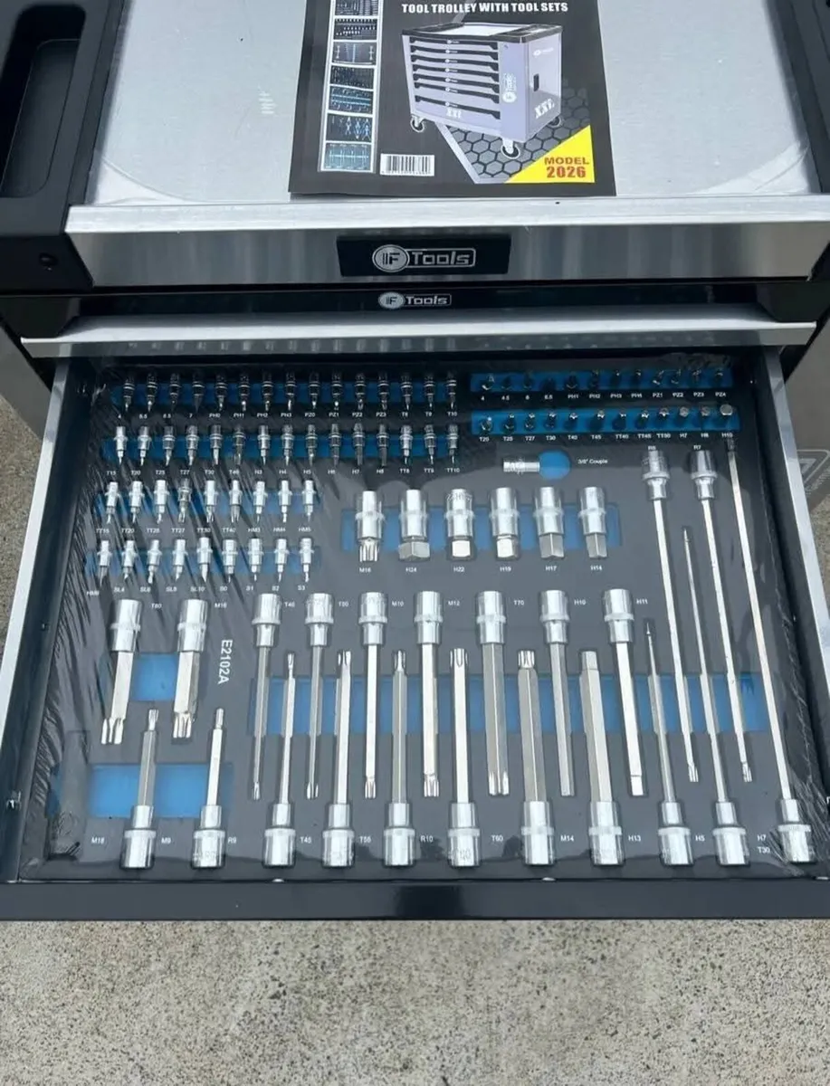 BRAND NEW FTOOLS 7/7 TOOL CABINET - Image 4