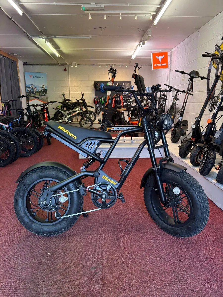 Hidoes B6 Mini - Electric Fat Tyre Bike - Image 1
